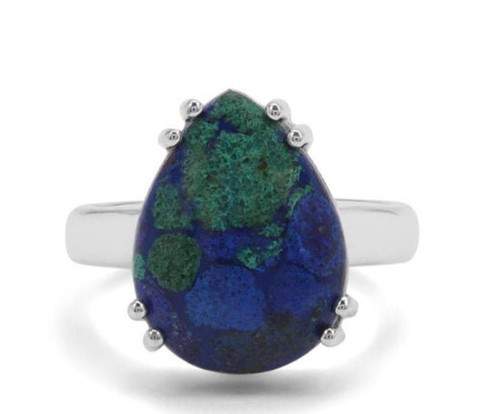 Azure Malachite Ring - A Gemstone of Heavenly Beauty - Stellify