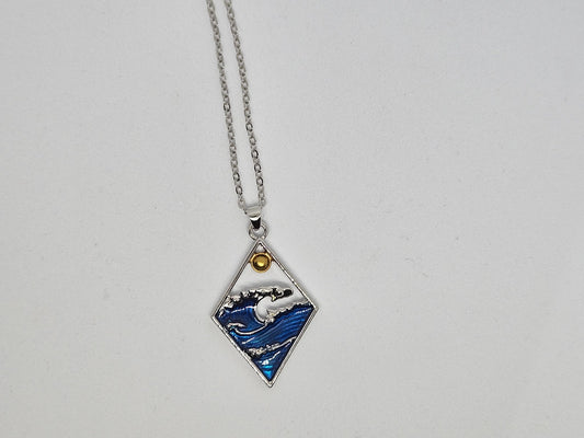 Ride the Wave necklace - Stellify