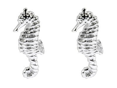 Seahorse Stud Earrings - Stellify
