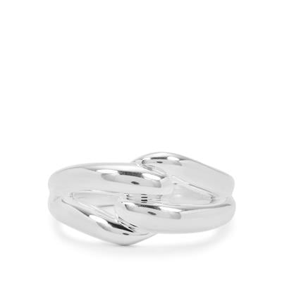 Sterling Silver Infinity Hands Ring - Stellify